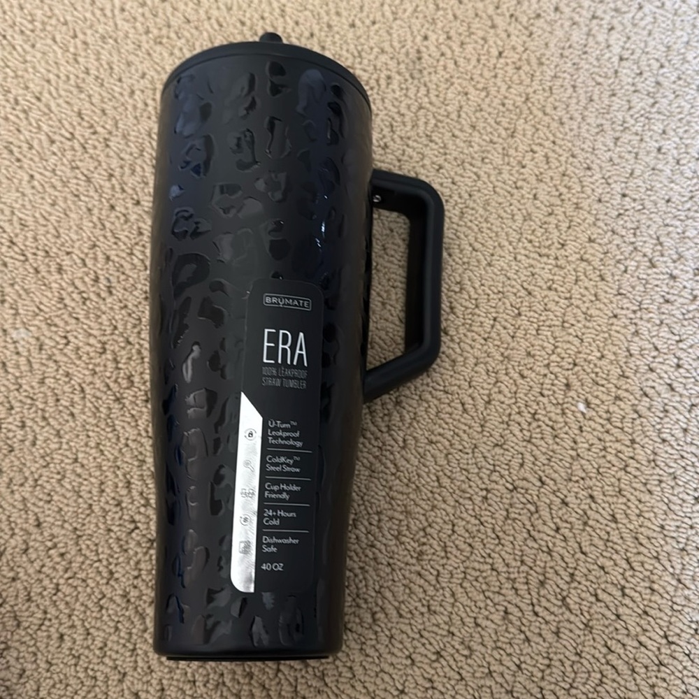 Brumate Era 40oz - Onyx Leopard New With Tags